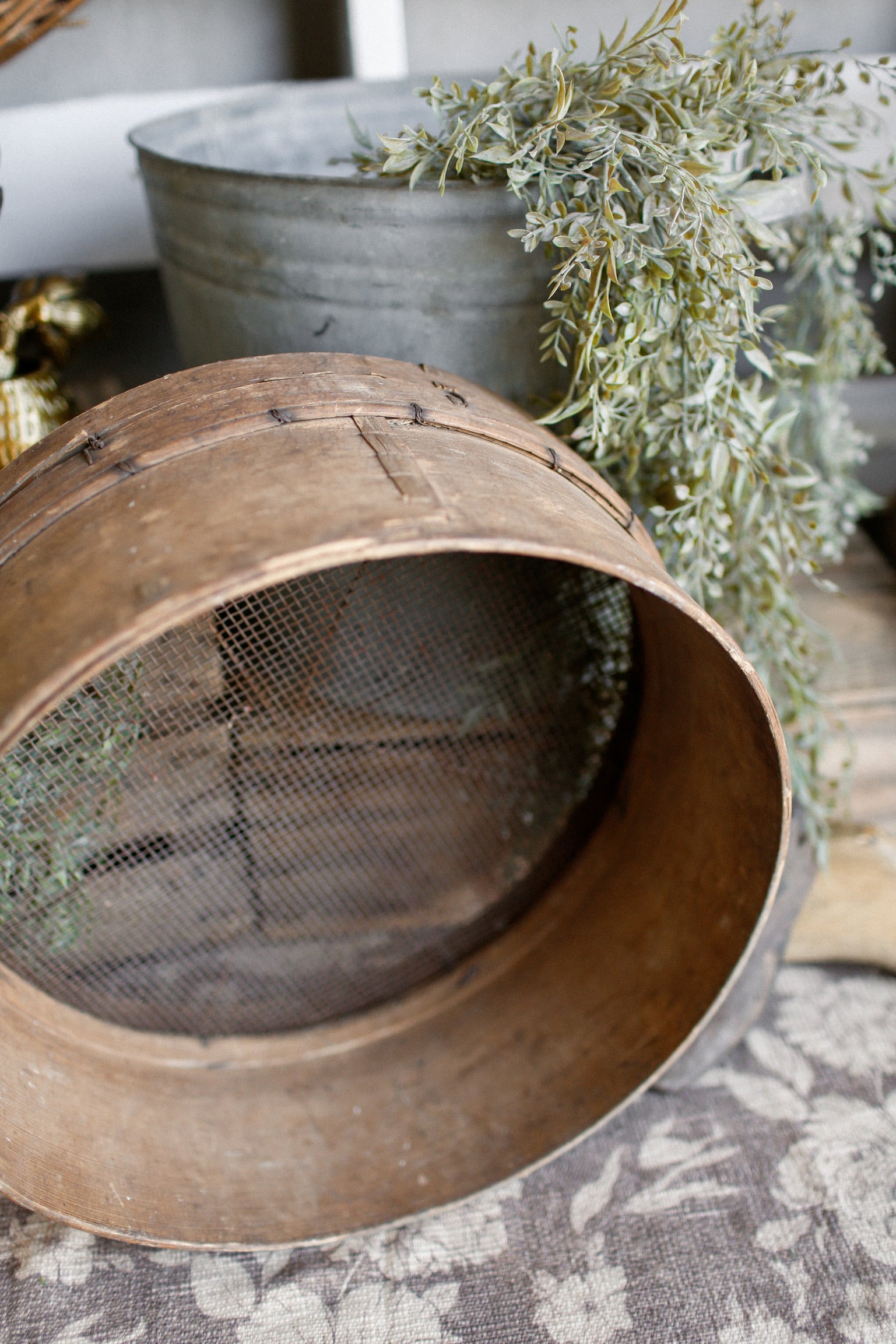 Vintage European Sifter (M) The Little Burlap Barn®