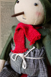 Handmade Cozy Snowman Doll