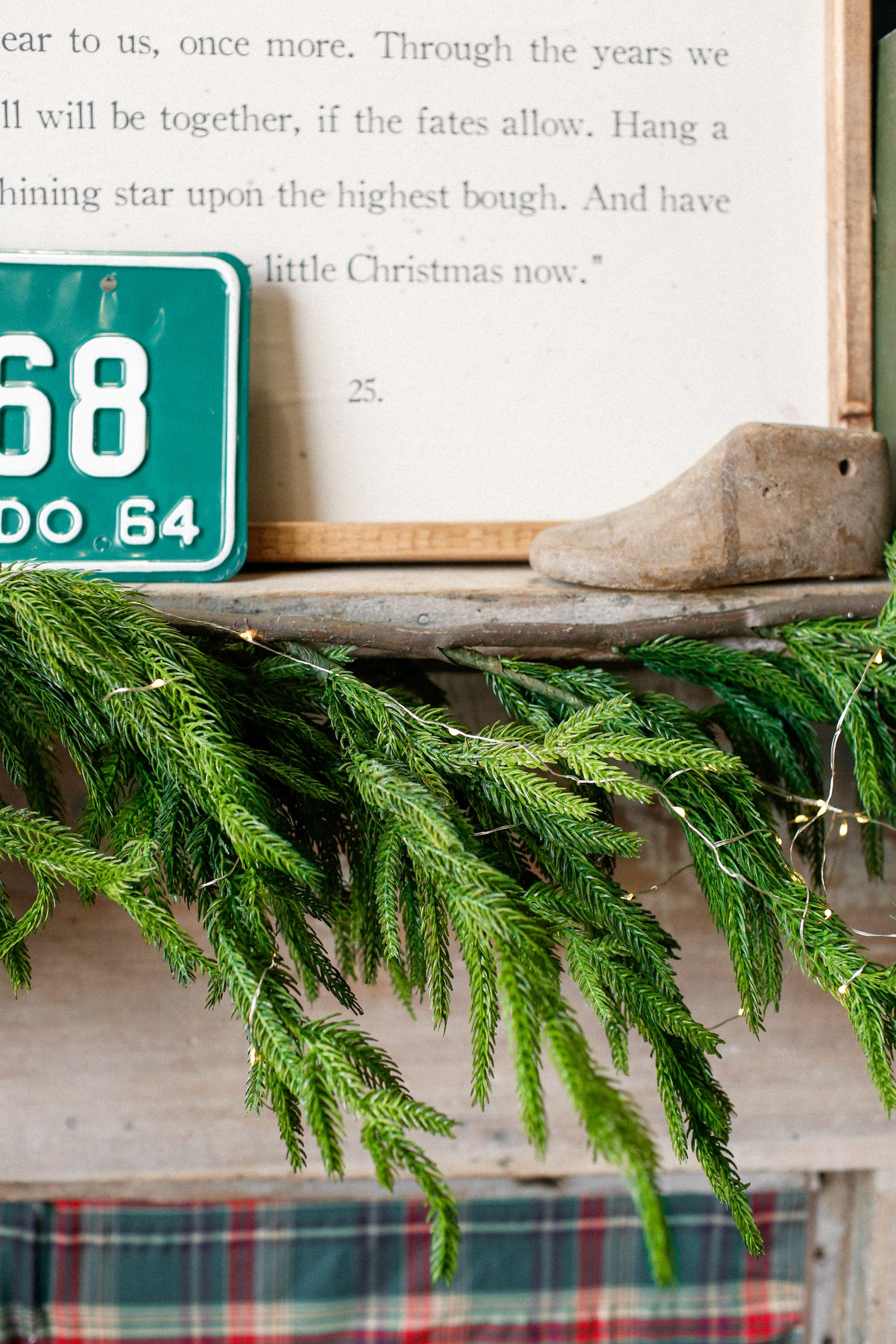 Real Touch Norfolk Garland