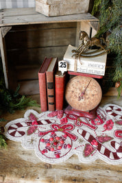 Embroidered Ornament Runner