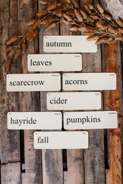 Autumn Flashcard