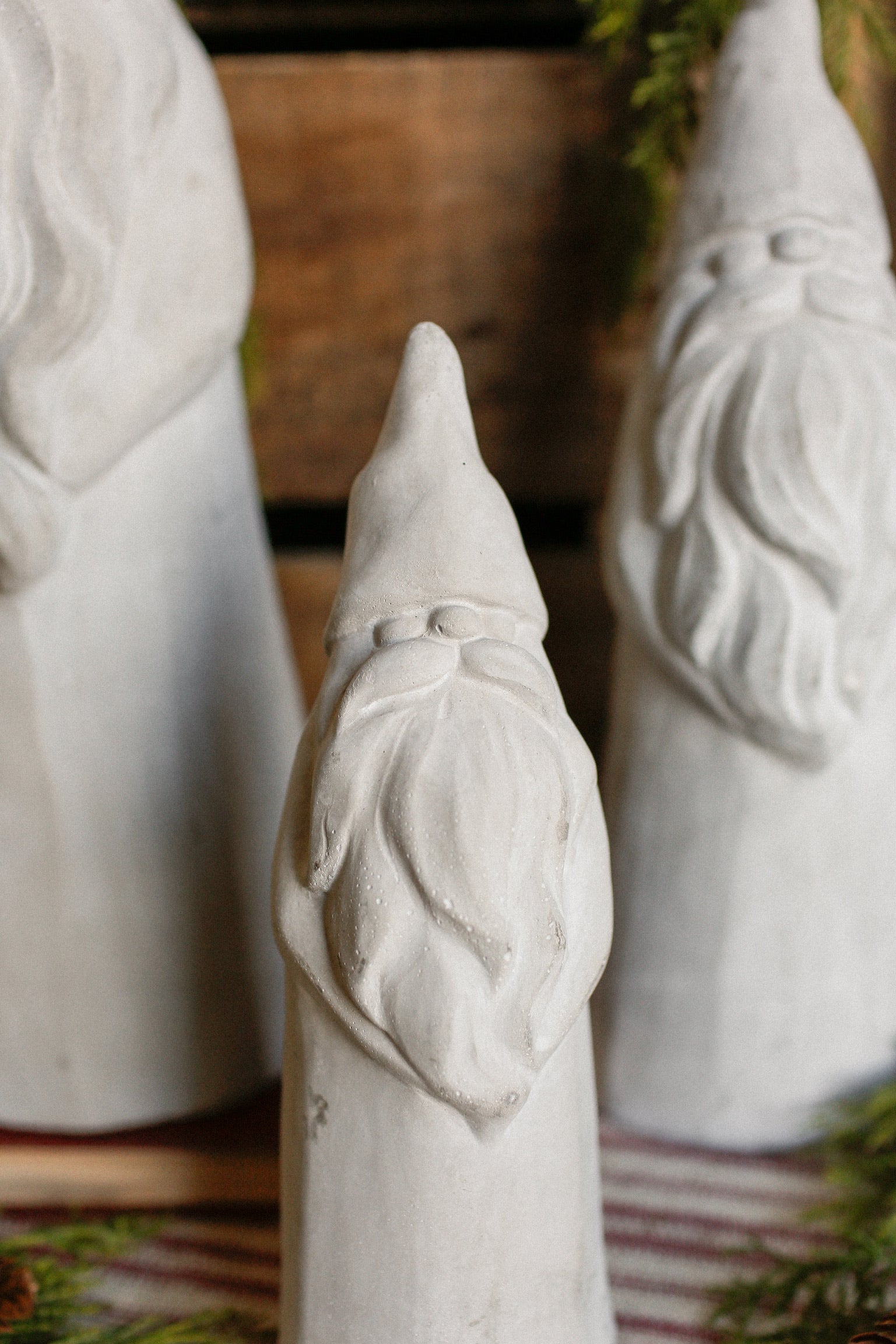 Nordic Concrete Santa The Little Burlap Barn®