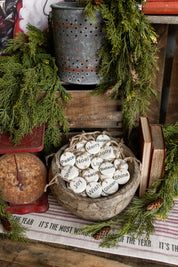 Stoneware Holiday Ornament