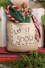 Handmade Let It Snow Doll