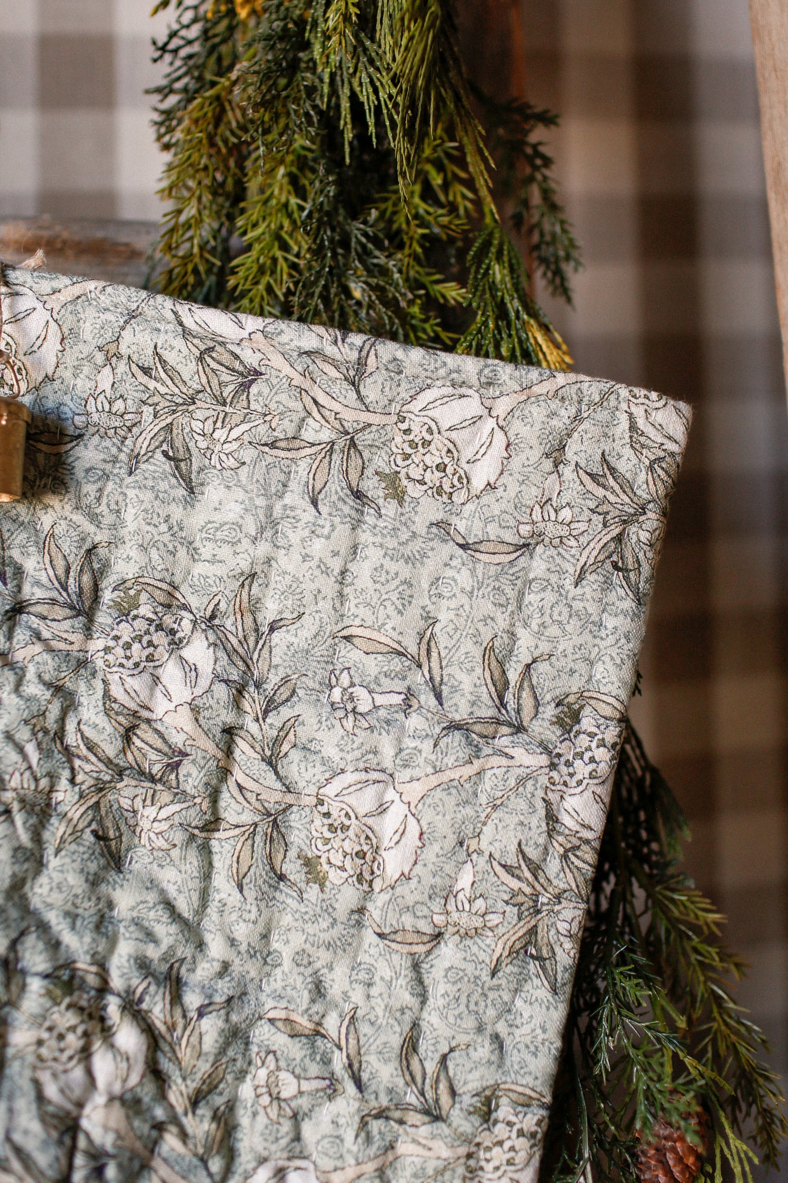 Block Print Stocking