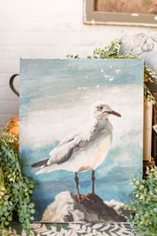 Seagull Canvas Print The Little Burlap Barn®