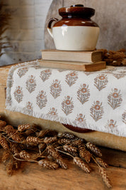 Autumn Block Print Runner