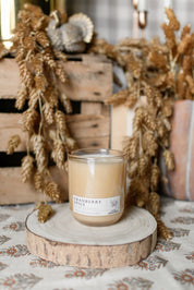 Champagne Glow Candle