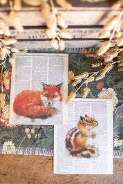 Handmade Fall Dictionary Print