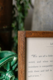 Handmade Love Framed Sign The Little Burlap Barn®