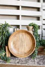 Hand-Carved Mango Wood Tray