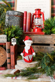 Handmade Ho Ho Ho Santa Doll The Little Burlap Barn®