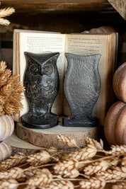 Cast Iron Owl Shaped Bookends Creative Co-Op