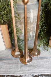 Hand-Forged Copper Candlestick The Little Burlap Barn®