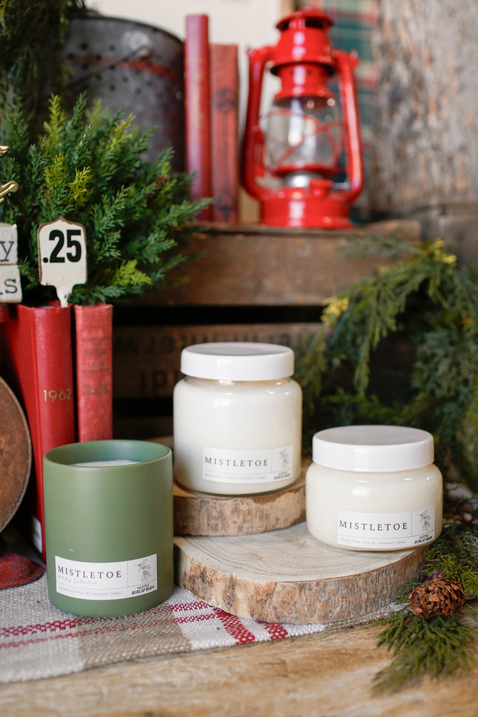 Apothecary Candle-Mistletoe