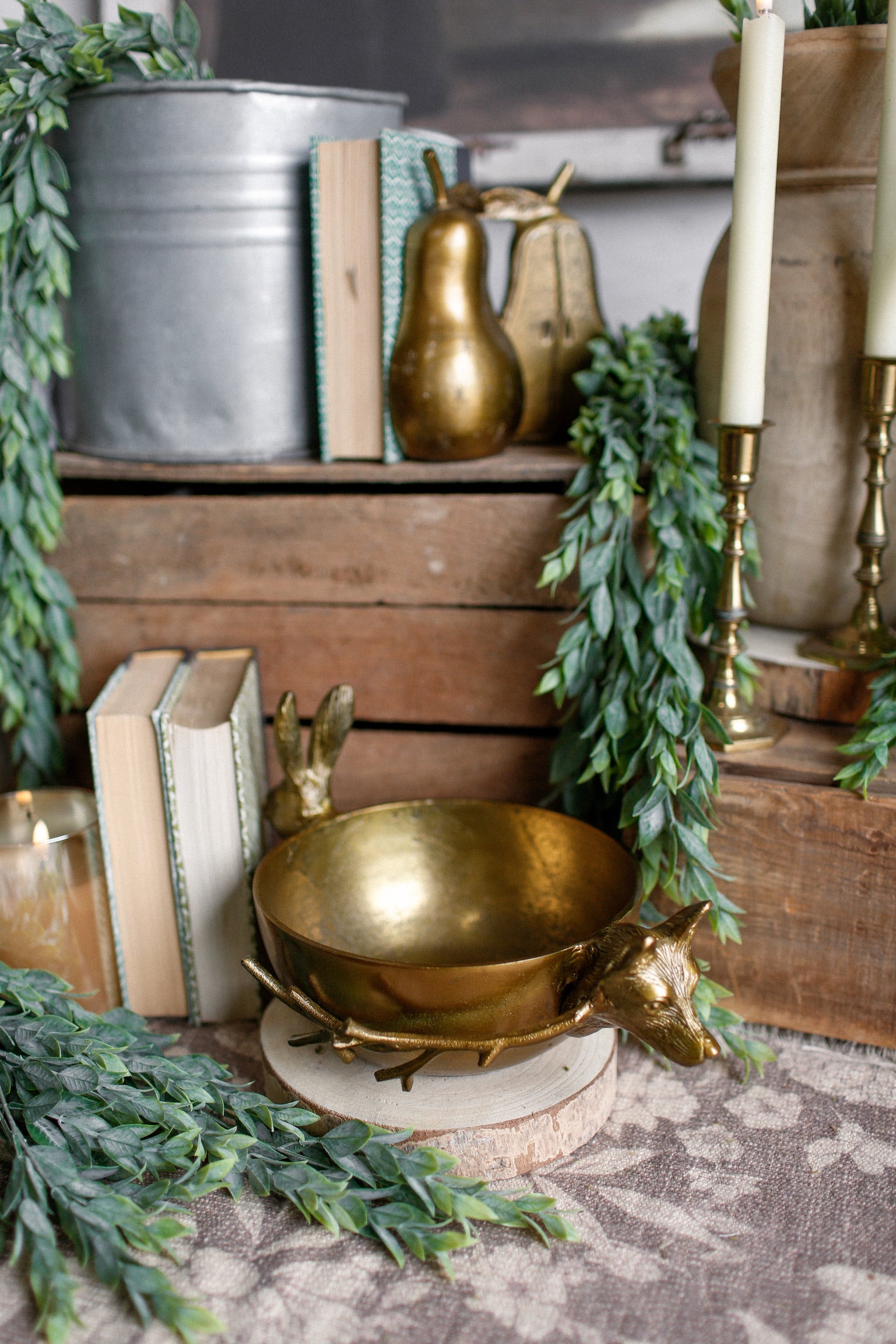 City Fox & Hare Handle Bowl