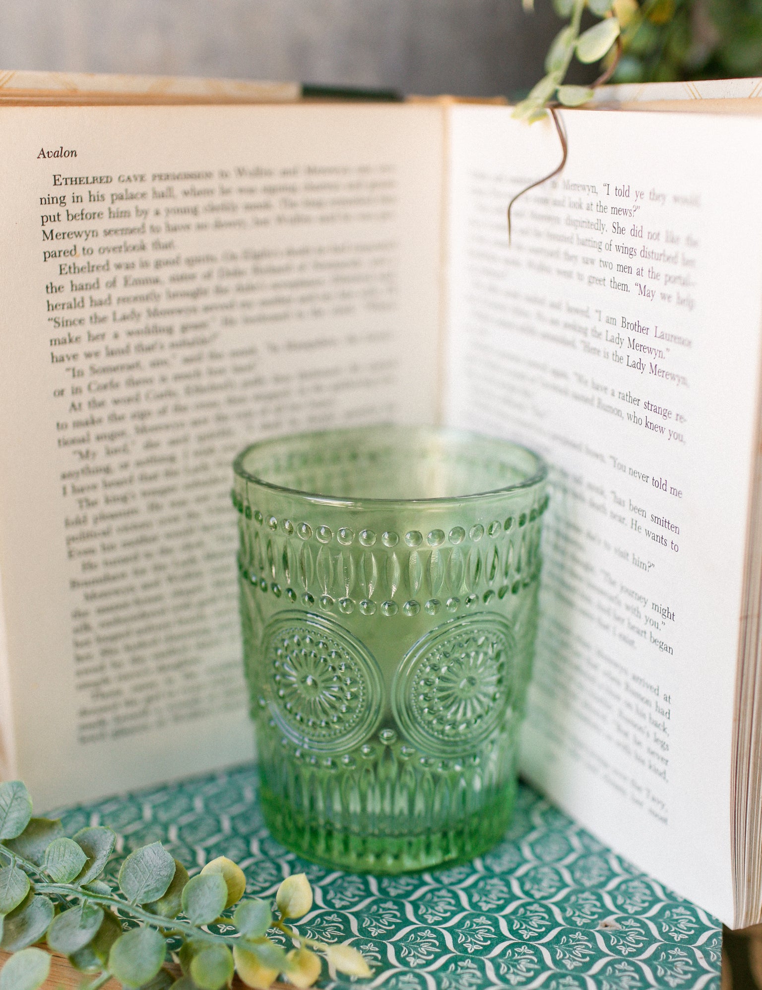 Embossed Drinking Glasses The Little Burlap Barn®