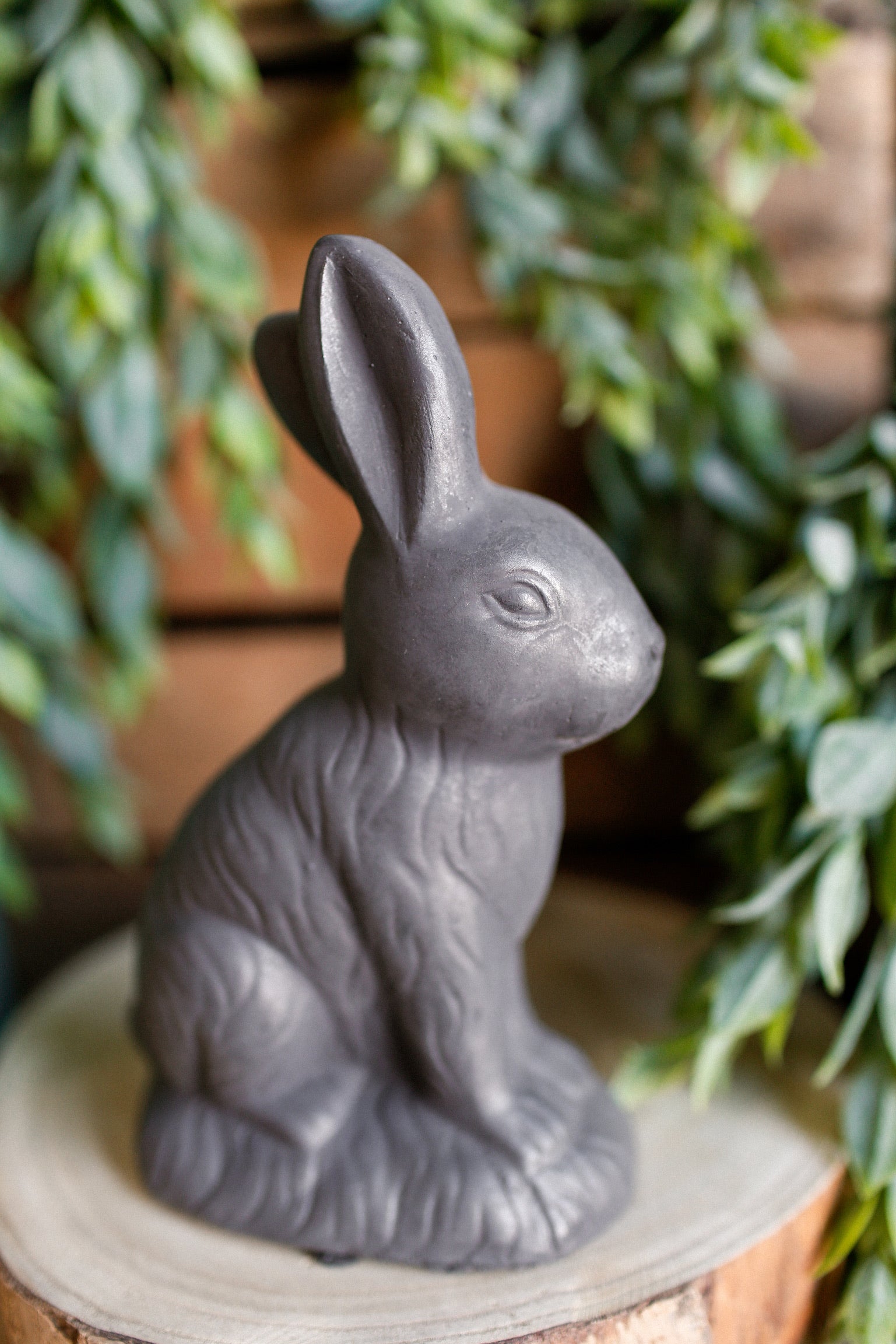 Concrete Sitting Bunny