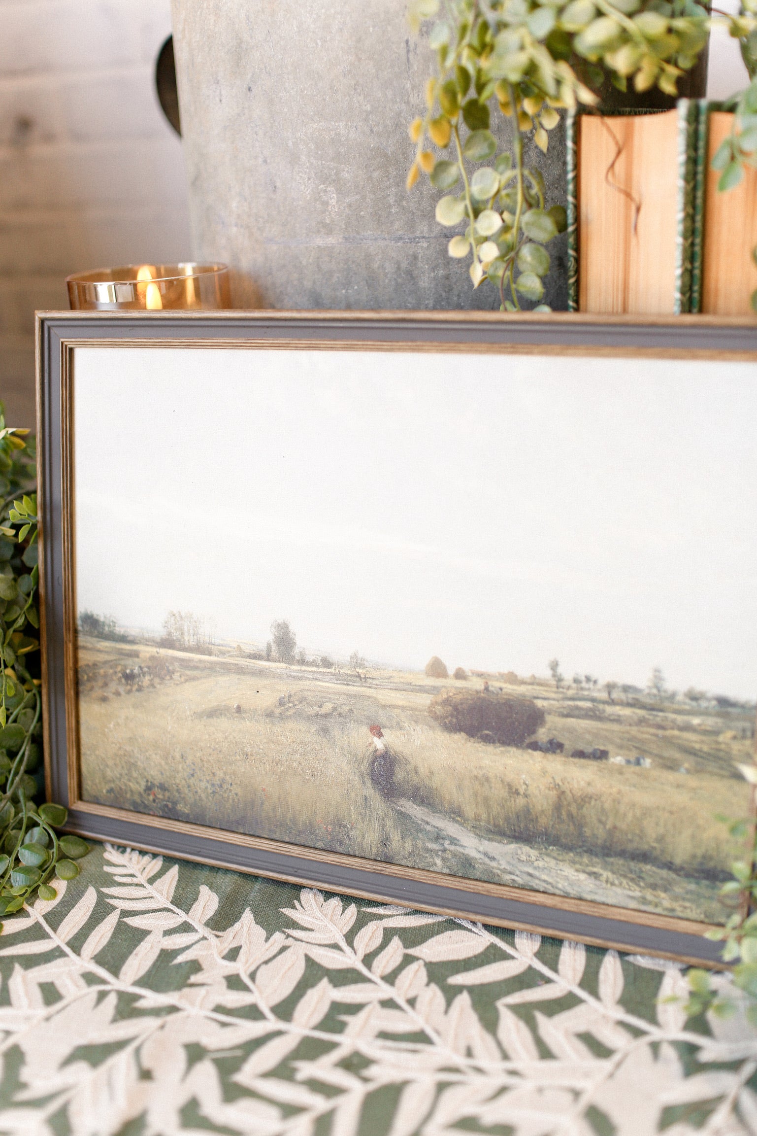 Harvest Landscape Framed Art The Little Burlap Barn®
