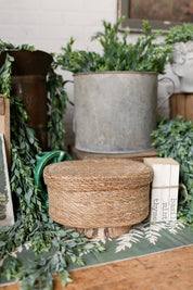 Hand-Woven Seagrass Basket The Little Burlap Barn®