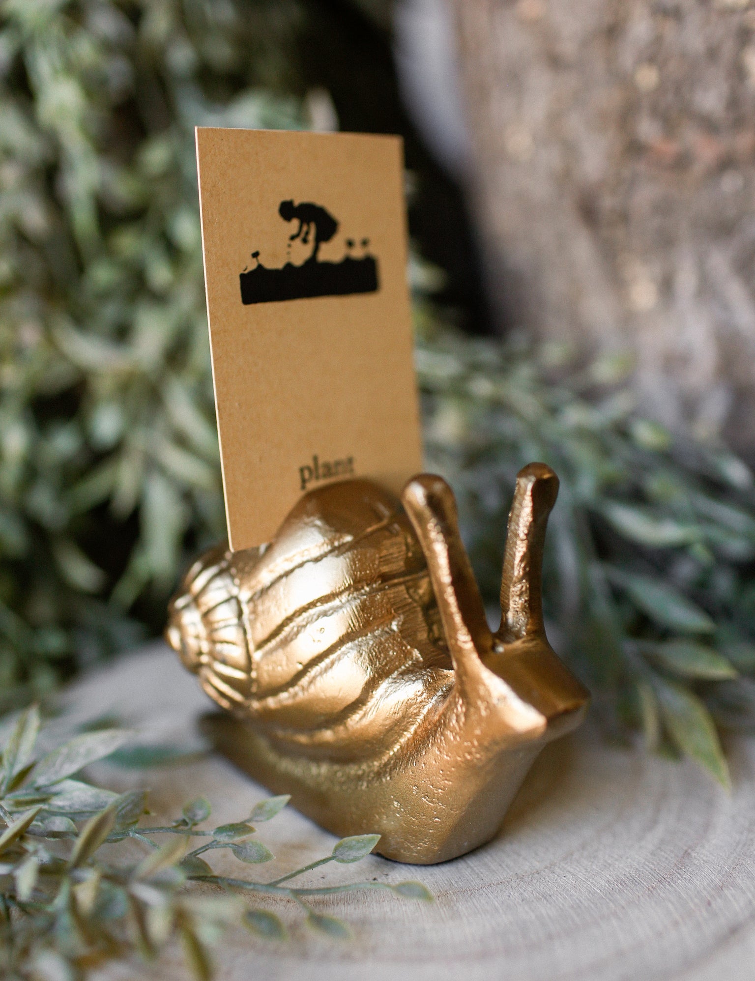Golden Snail The Little Burlap Barn®