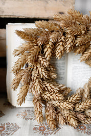 Harvest Hops Mini Wreath