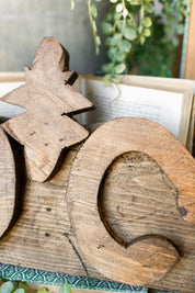 Hand-Carved Wood Door Trim Piece The Little Burlap Barn®