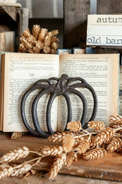 Cast Iron Pumpkin Trivet