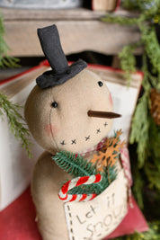 Handmade Let It Snow Doll