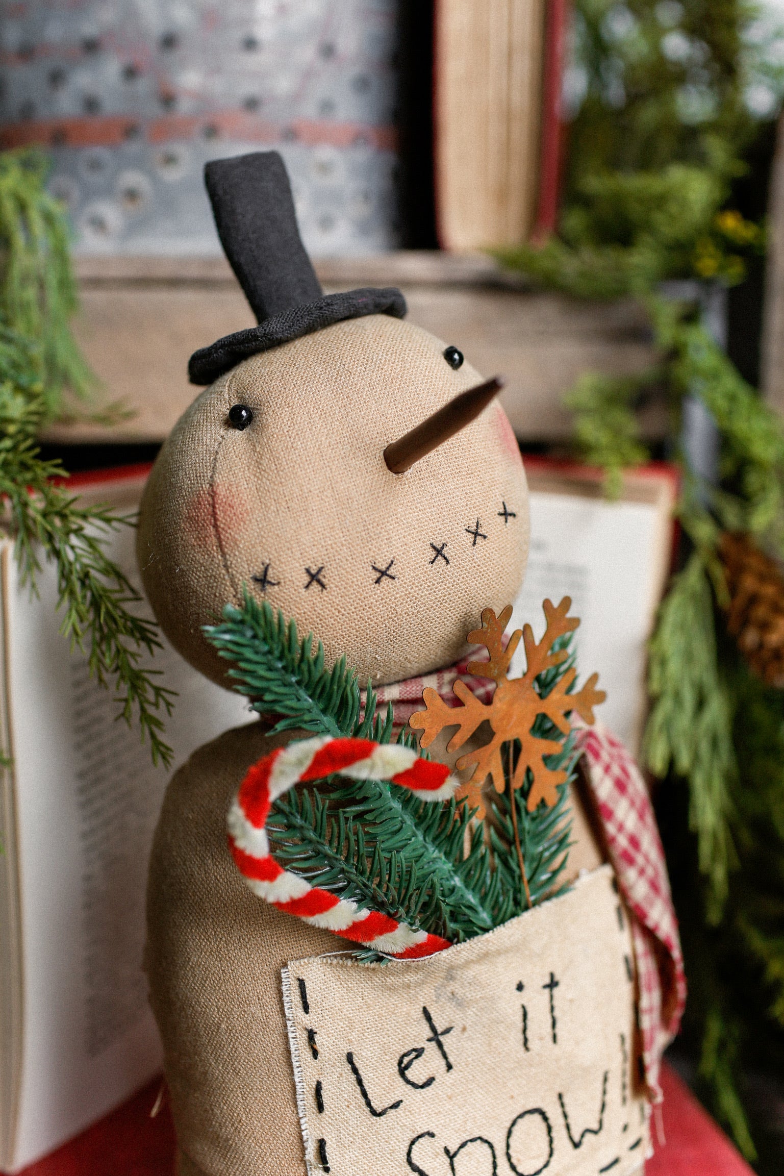 Handmade Let It Snow Doll