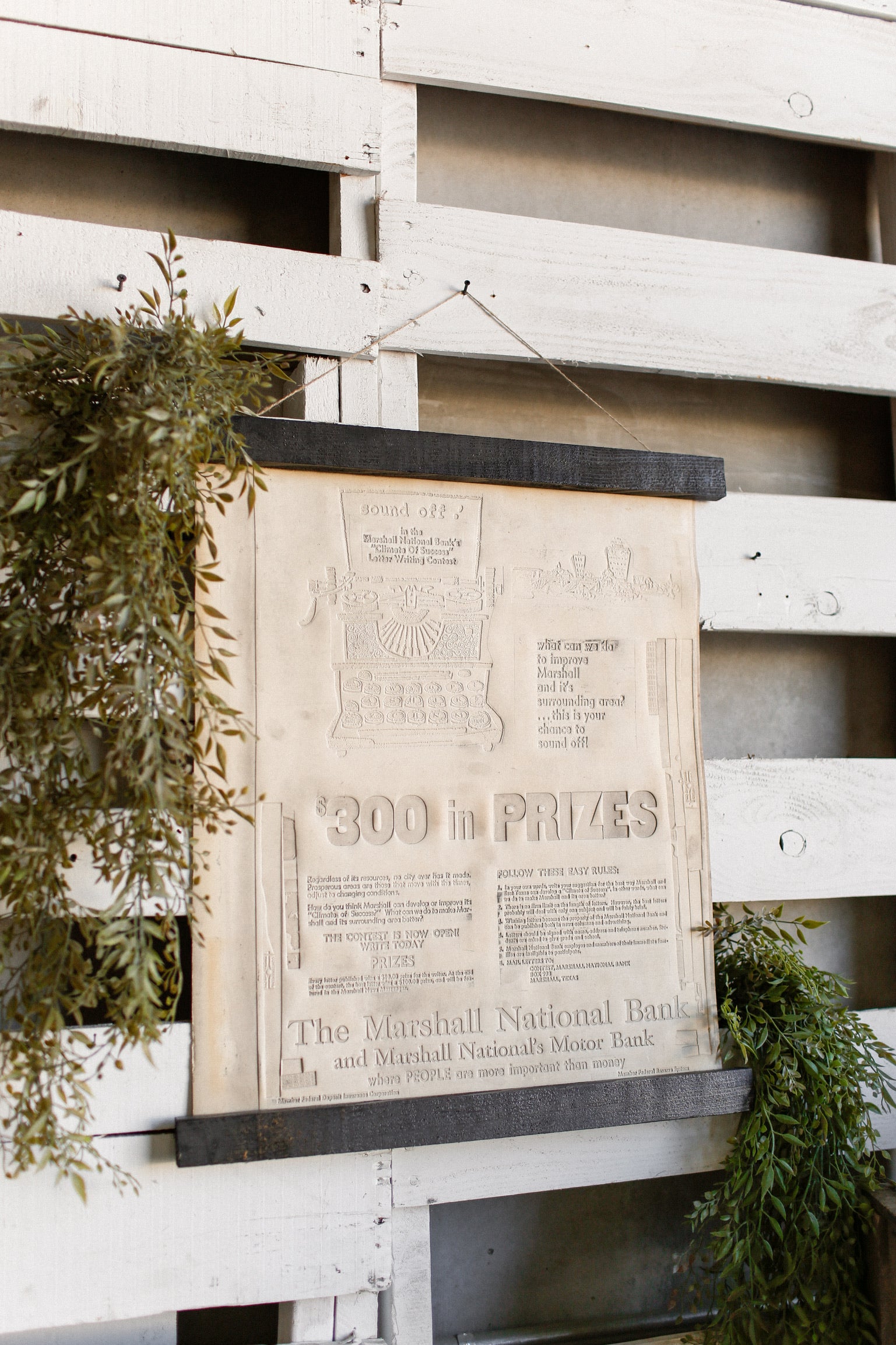 Vintage Newspaper Print The Little Burlap Barn®