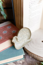 Stoneware Flora & Fauna Dish