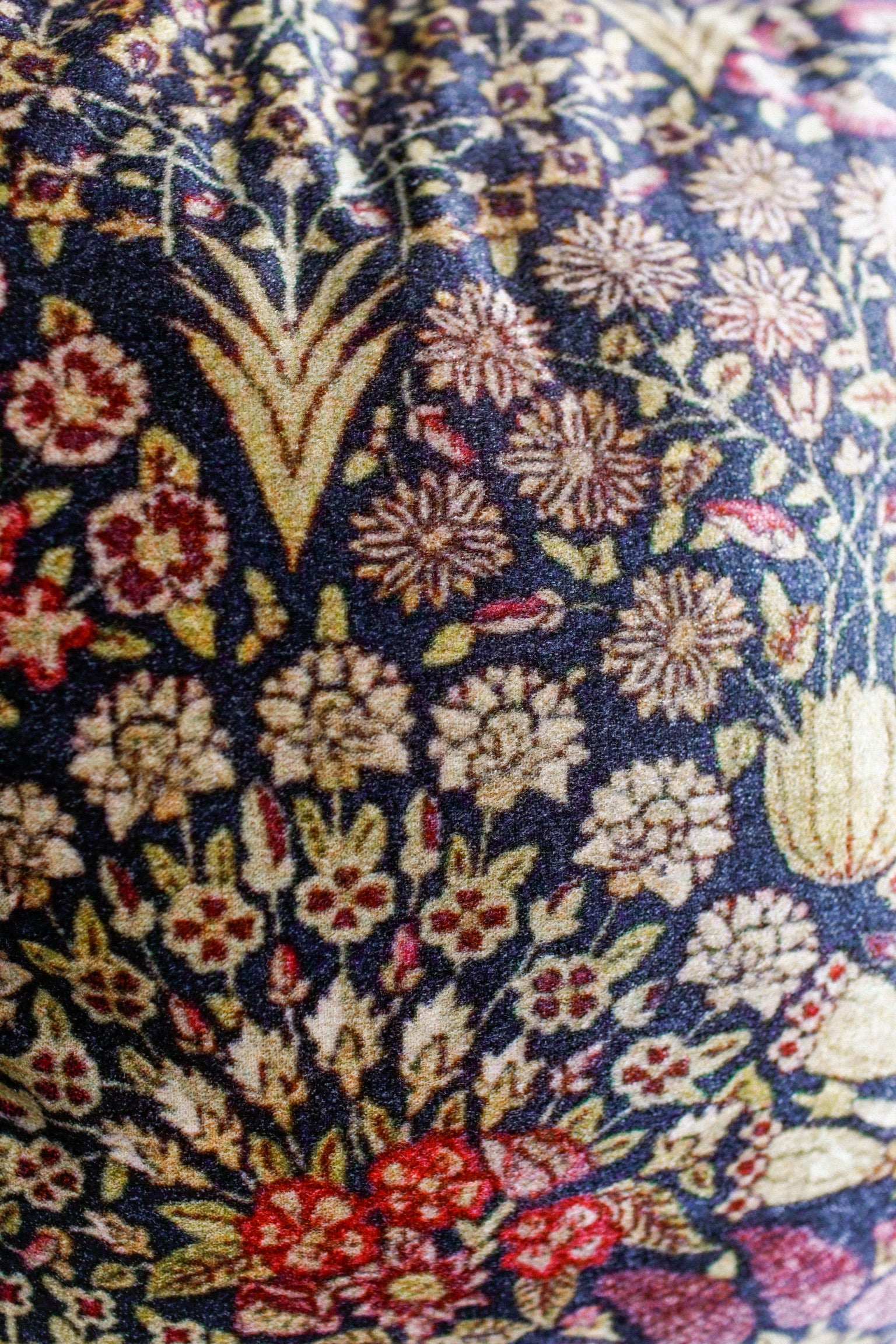 Velvet Botanical Pillow