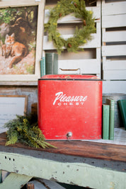 1950's Red Cooler