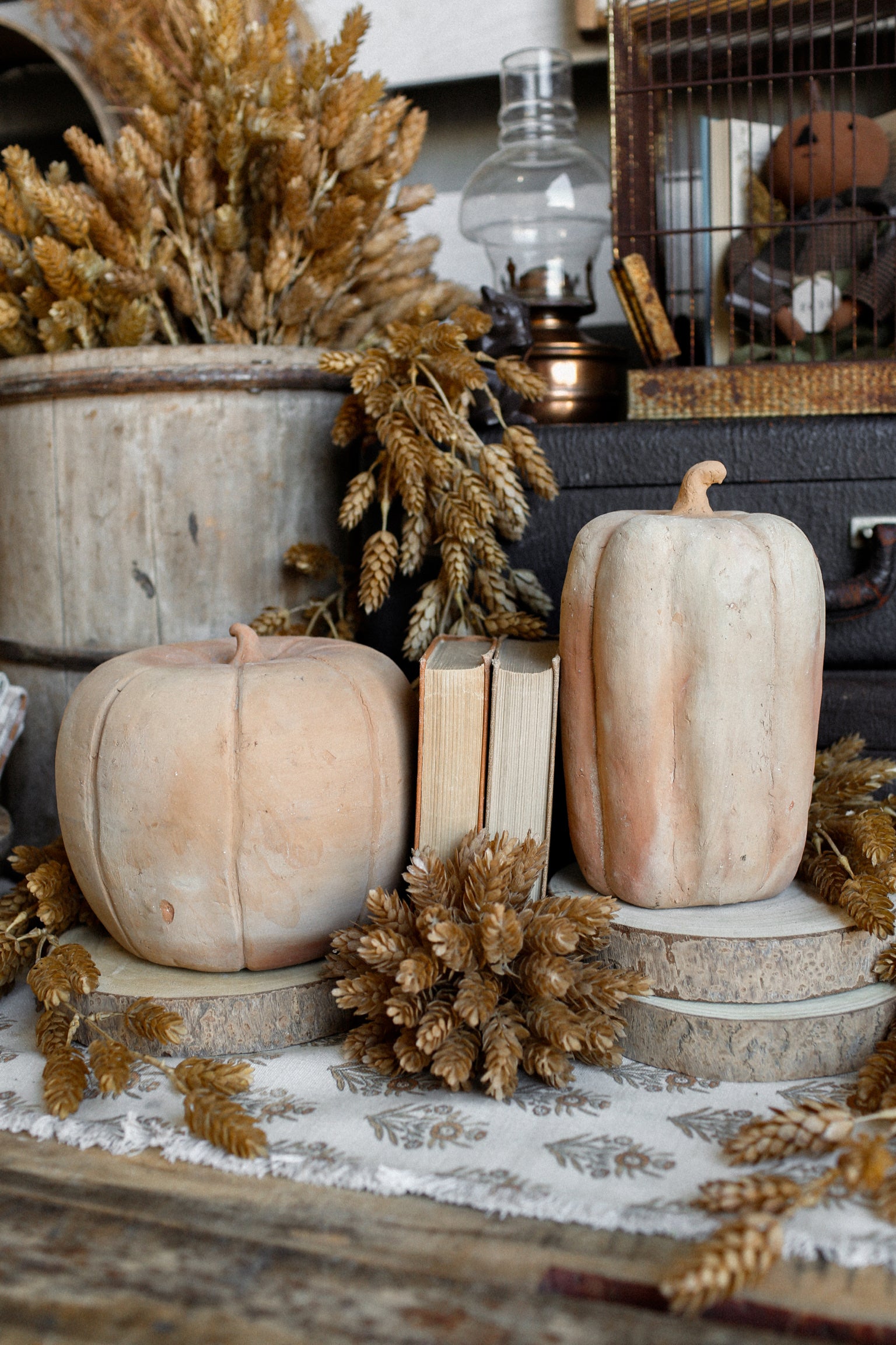 Handmade Terracotta Pumpkin (2 Sizes)