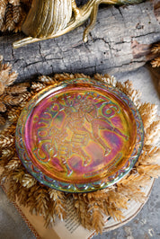 Vintage Carnival Glass Commemorative Place (Spirit of 1776)