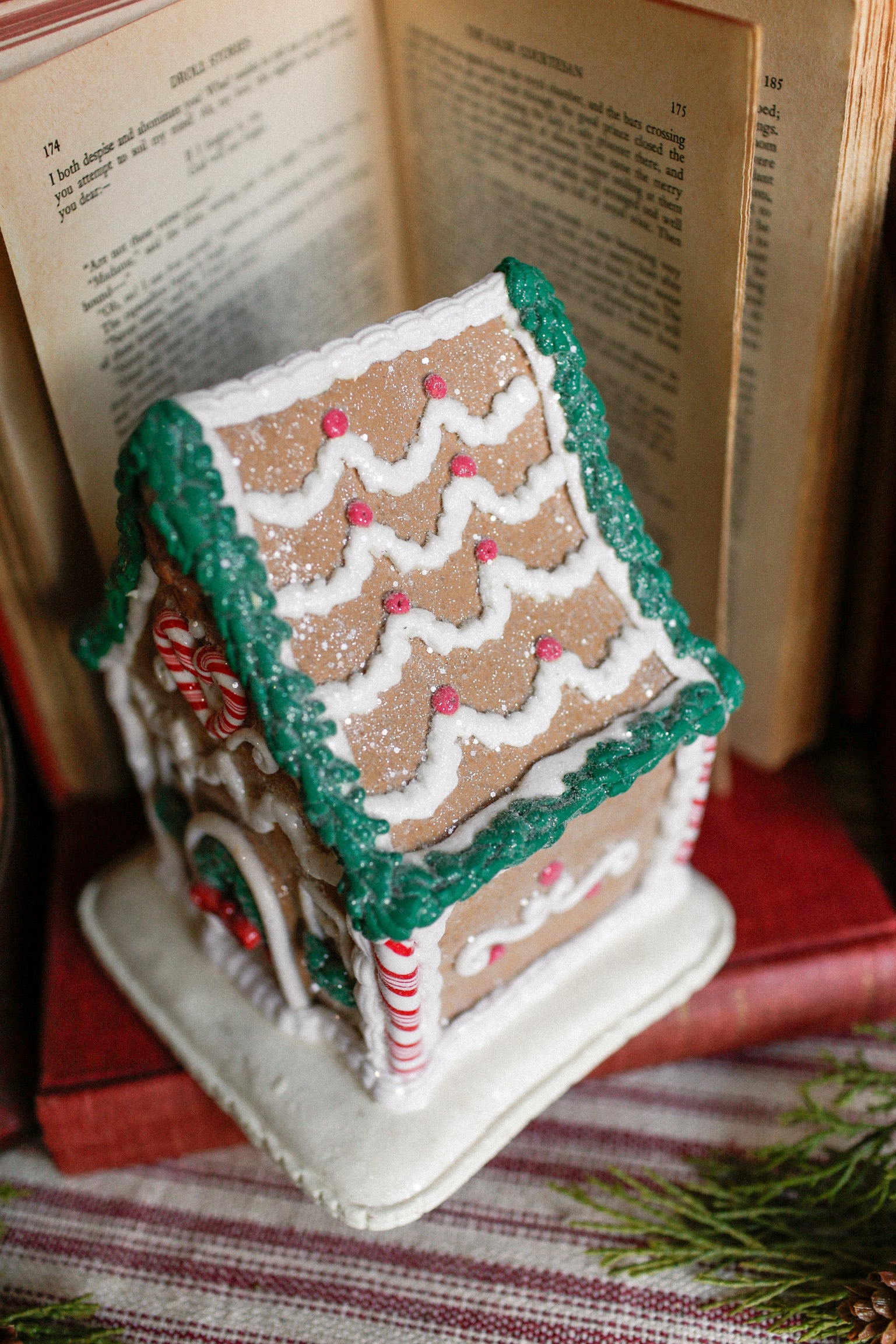 Green Roof Gingerbread House
