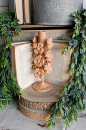 Cast Iron Wonderland Candlestick