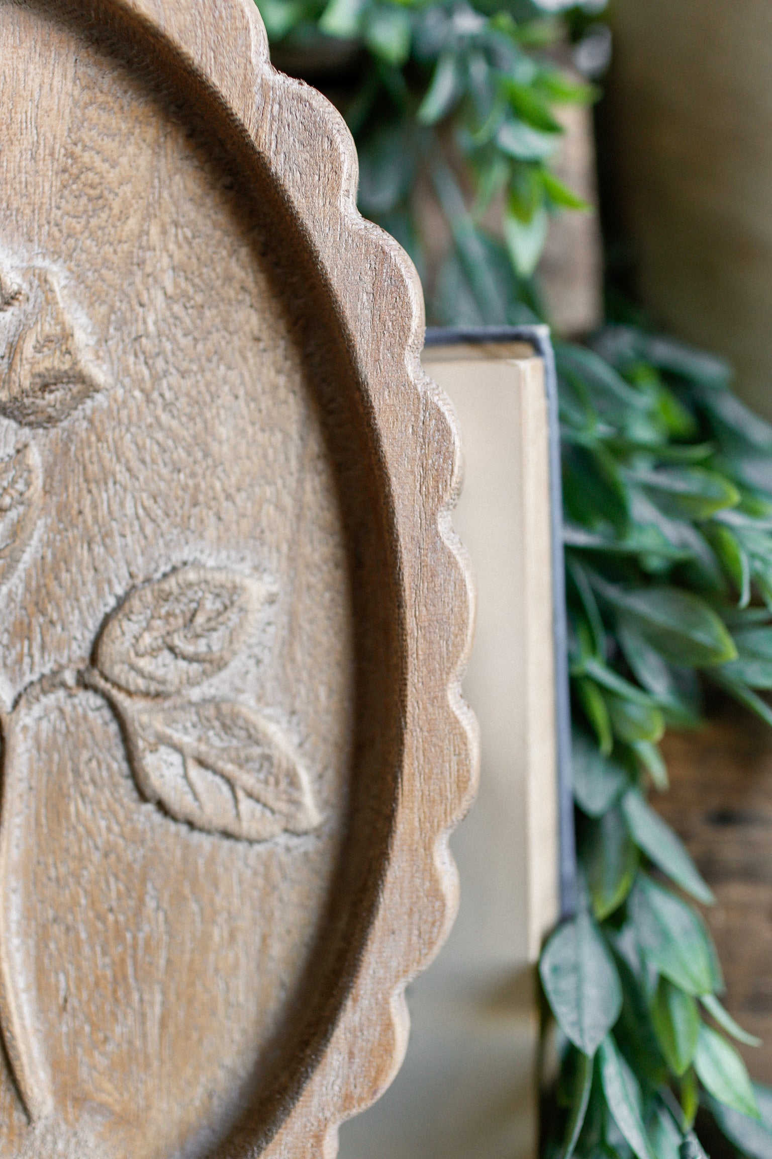 Botanical Scalloped Wall Art