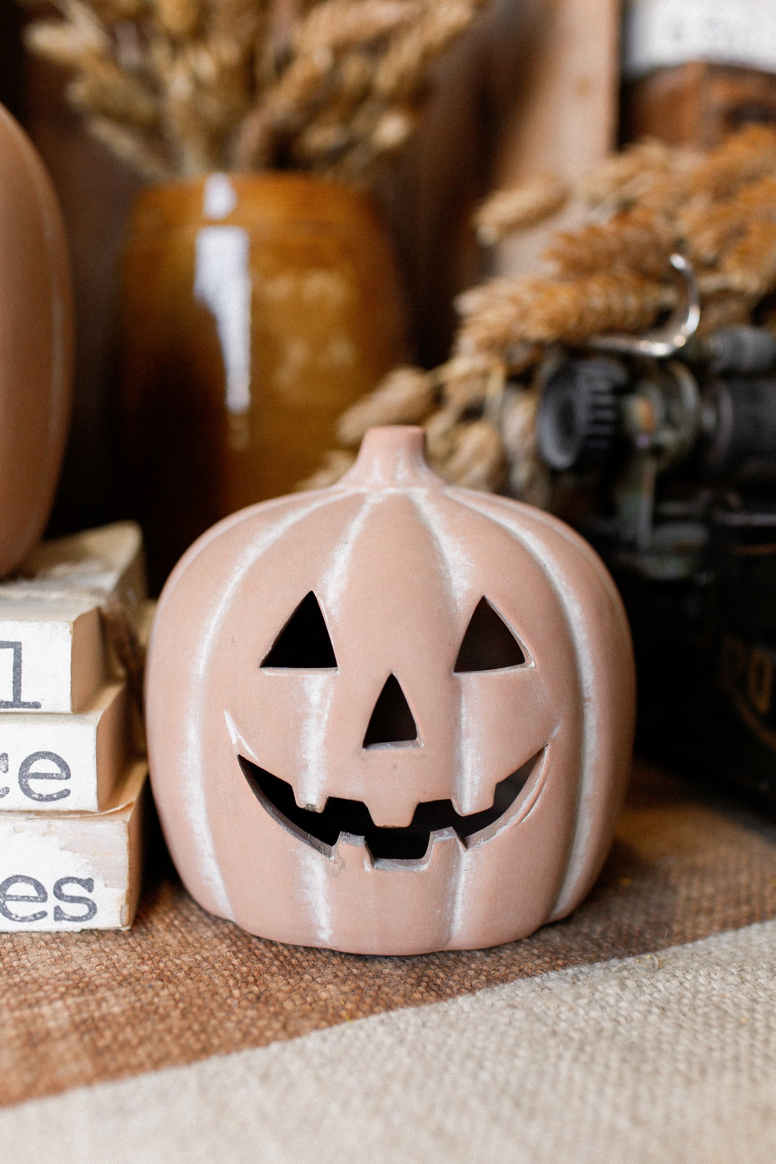 Ceramic Jack O' Lantern