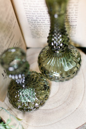 Forest Green Candlestick