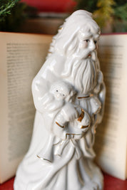 Vintage Santa Music Figurine