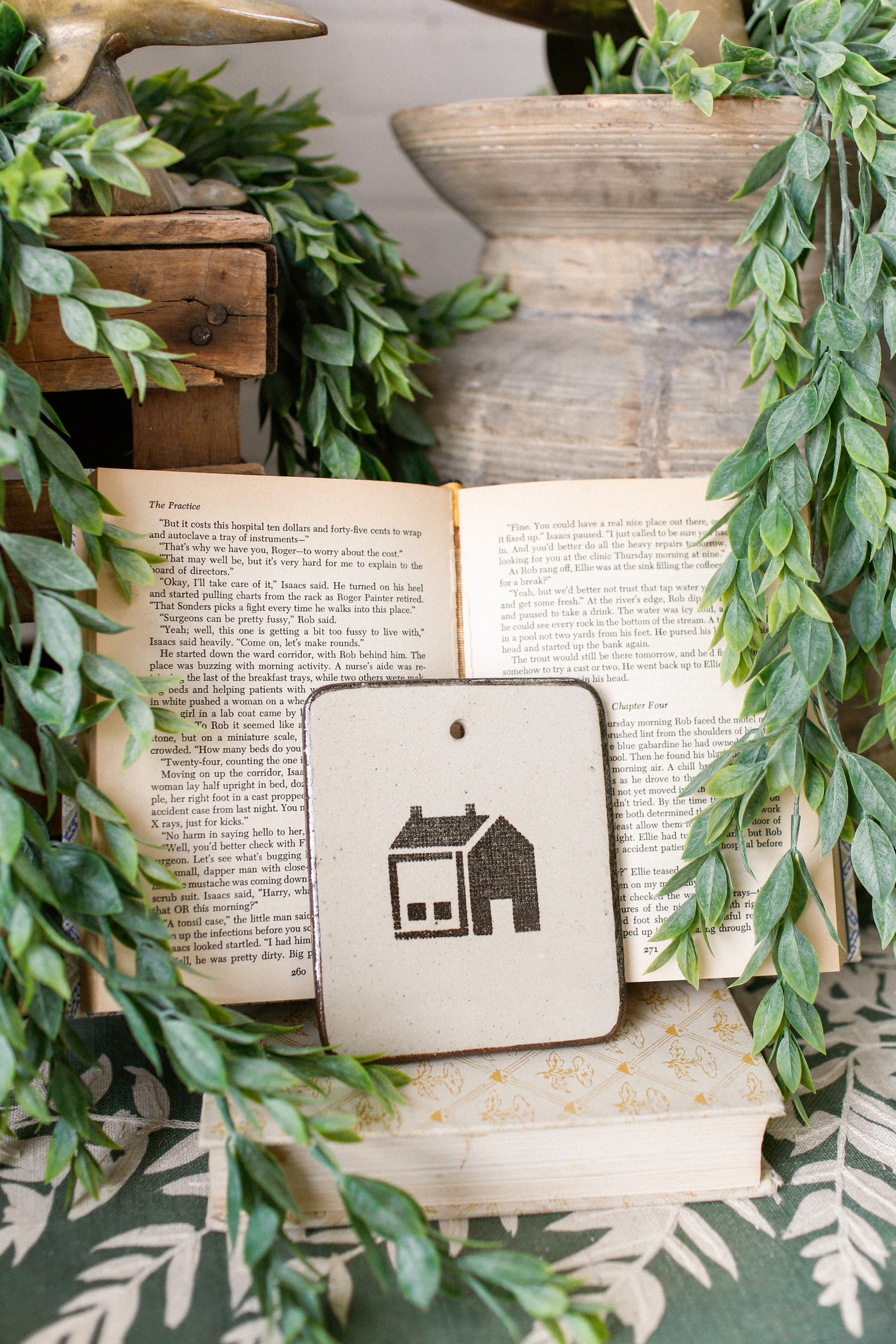 Vintage House Tile The Little Burlap Barn®