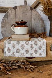 Autumn Block Print Runner