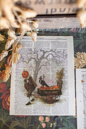 Handmade Fall Dictionary Print