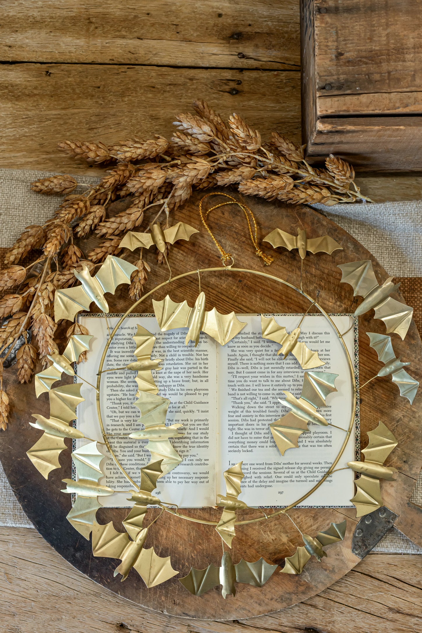 Wicked Bat Wreath The Little Burlap Barn