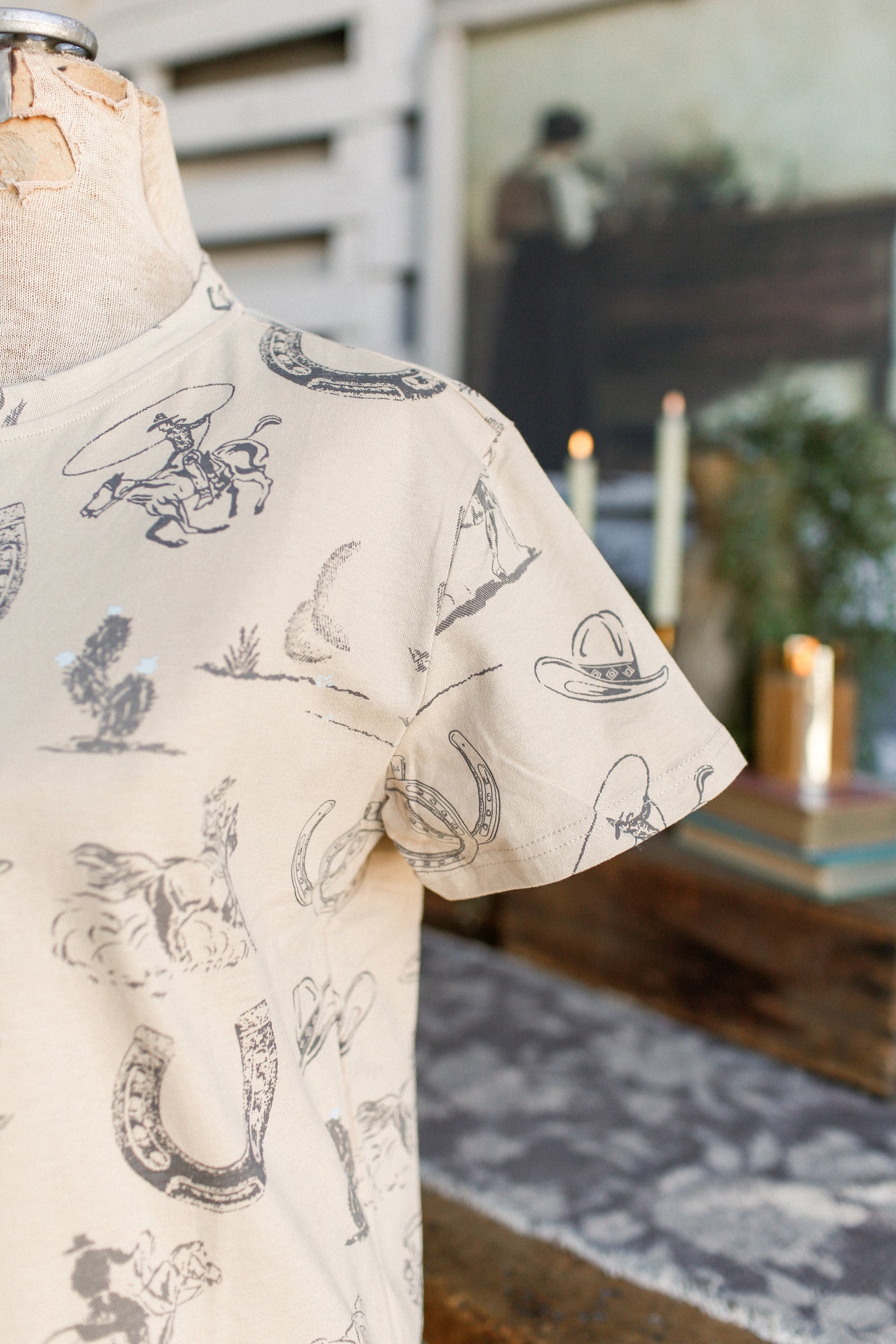 Creme Wild West T-Shirt