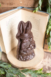 Chocolate Easter Bunny With Hat The Little Burlap Barn®