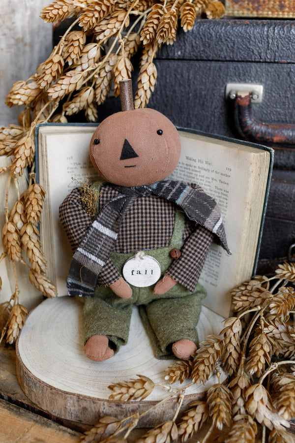 Handmade Fall Frank Doll The Little Burlap Barn®