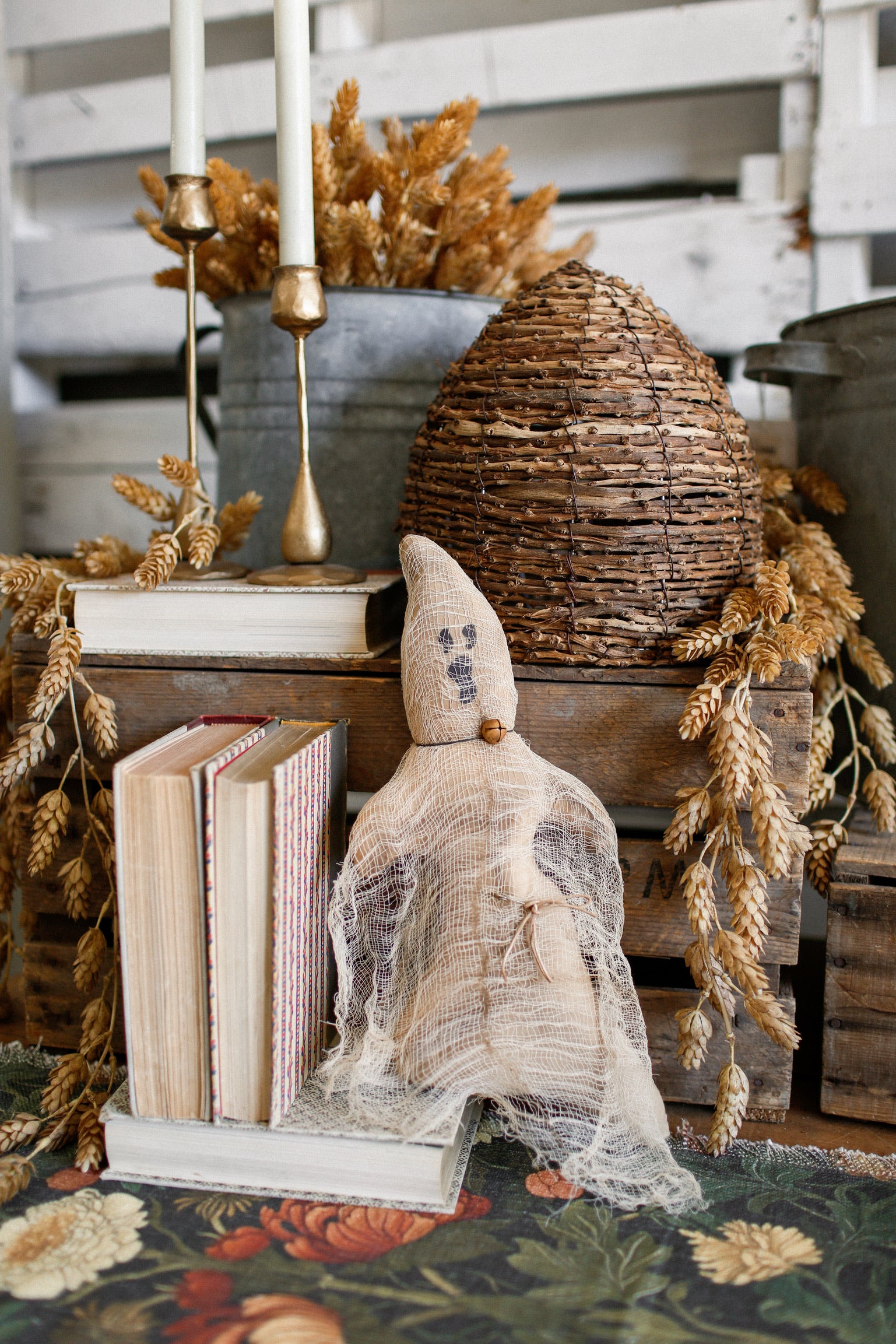 Handmade Primitive Ghost